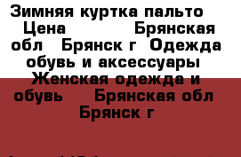 Зимняя куртка(пальто)  › Цена ­ 3 800 - Брянская обл., Брянск г. Одежда, обувь и аксессуары » Женская одежда и обувь   . Брянская обл.,Брянск г.